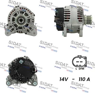 Fispa A12VA0531A2 - Alternator www.autospares.lv