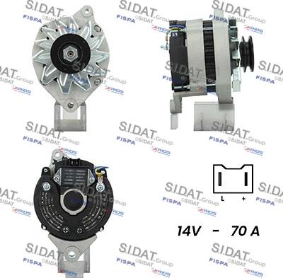 Fispa A12VA0571A2 - Ģenerators autospares.lv