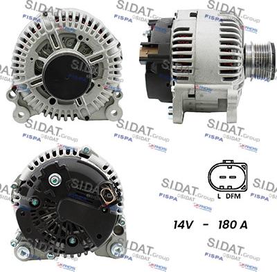 Fispa A12VA0185 - Alternator www.autospares.lv