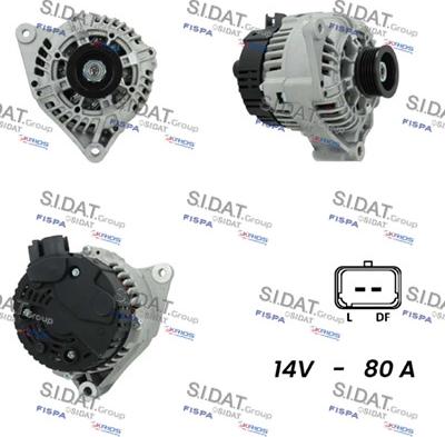 Fispa A12VA0182 - Alternator www.autospares.lv