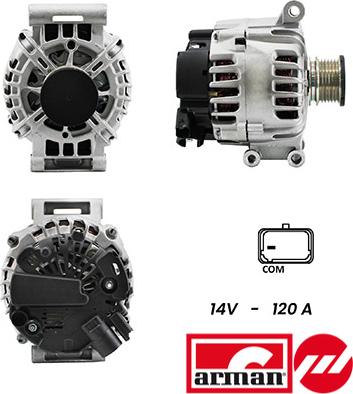 Fispa A12VA0135AS - Генератор www.autospares.lv