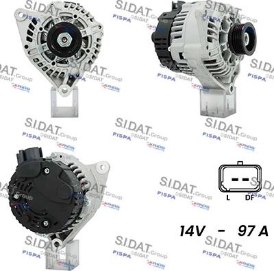 Fispa A12VA0805 - Alternator www.autospares.lv