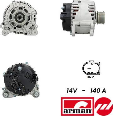 Fispa A12VA0870AS - Ģenerators autospares.lv