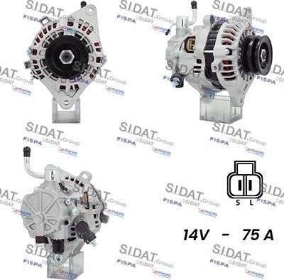 Fispa A12VA0393A2 - Alternator www.autospares.lv