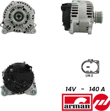 Fispa A12VA0254AS - Alternator www.autospares.lv