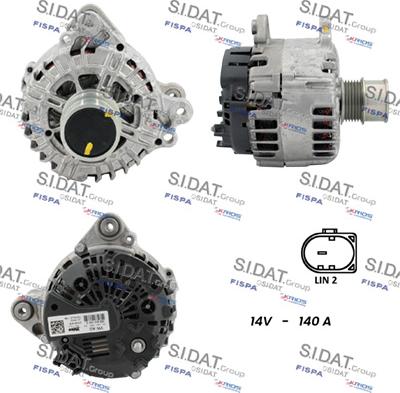 Fispa A12VA1269 - Alternator www.autospares.lv