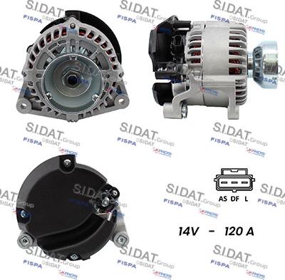 Fispa A12VS0061A2 - Alternator www.autospares.lv