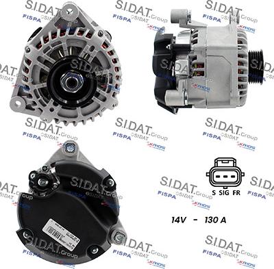 Fispa A12VS1166A2 - Alternator www.autospares.lv