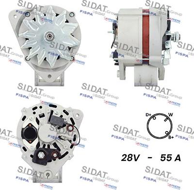 Fispa A24BH0007A2 - Ģenerators autospares.lv