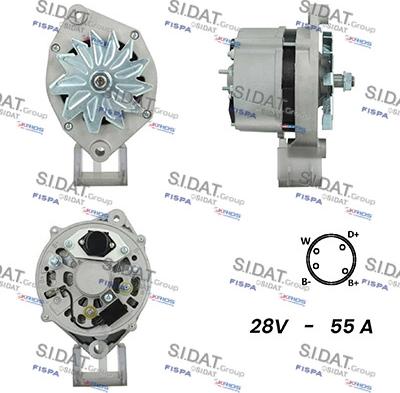 Fispa A24BH0152A2 - Ģenerators autospares.lv