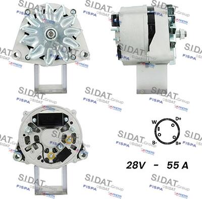 Fispa A24BH0116A2 - Ģenerators autospares.lv