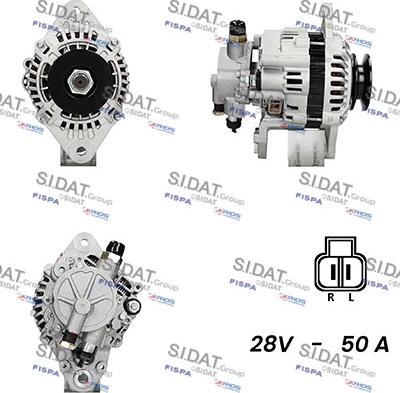 Fispa A24MH0130A2 - Alternator www.autospares.lv