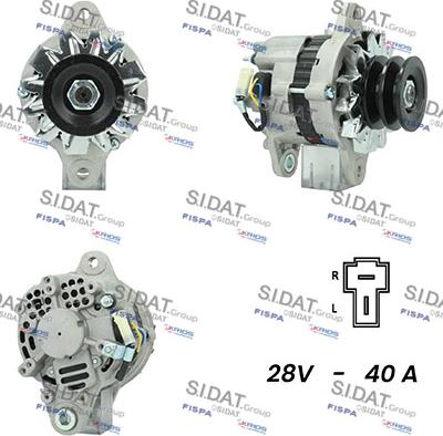 Fispa A24MH0133A2 - Ģenerators autospares.lv