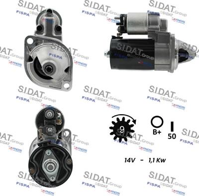 Fispa S12BH0078 - Стартер www.autospares.lv