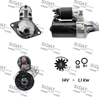 Fispa S12BH0128 - Стартер www.autospares.lv