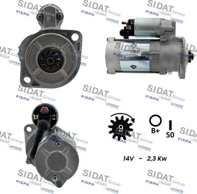 Fispa S12HT0875A2 - Стартер www.autospares.lv