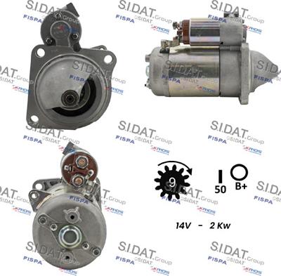 Fispa S12MA0181 - Starter www.autospares.lv