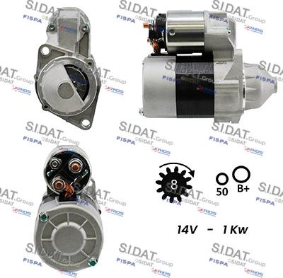 Fispa S12VA0048 - Стартер www.autospares.lv