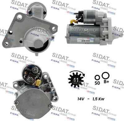 Fispa S12VA0014 - Стартер www.autospares.lv