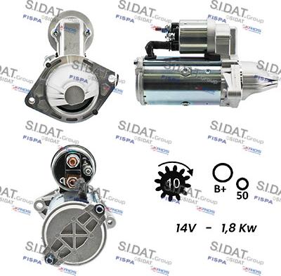 Fispa S12VA0084A2 - Стартер www.autospares.lv