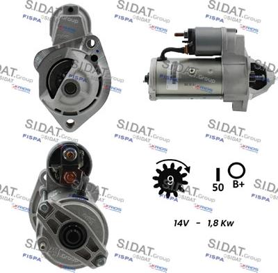 Fispa S12VA0026 - Starter www.autospares.lv