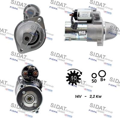 Fispa S12VA0808 - Стартер www.autospares.lv