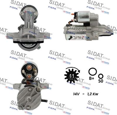 Fispa S12VS0283 - Стартер www.autospares.lv