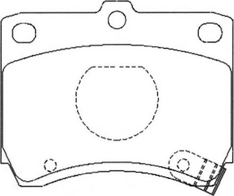 FIT FP0402 - Bremžu uzliku kompl., Disku bremzes autospares.lv