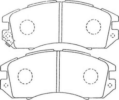 Magneti Marelli 363700200397 - Brake Pad Set, disc brake www.autospares.lv