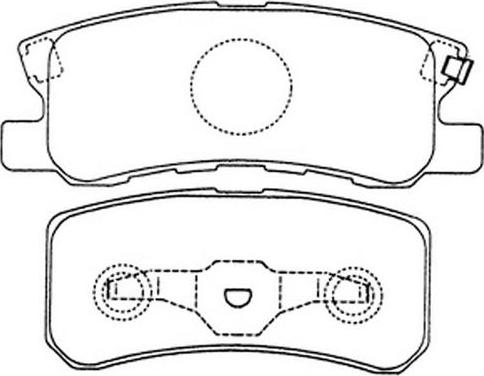 FIT FP0868 - Brake Pad Set, disc brake www.autospares.lv