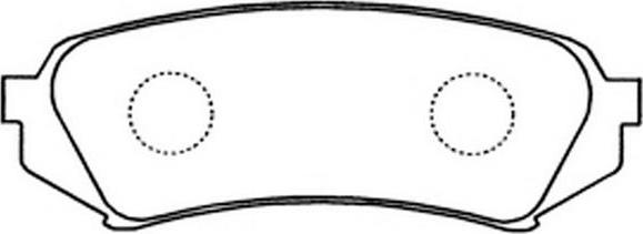 FIT FP0773 - Brake Pad Set, disc brake www.autospares.lv