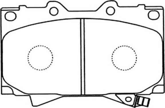 Girling 6131972 - Bremžu uzliku kompl., Disku bremzes www.autospares.lv