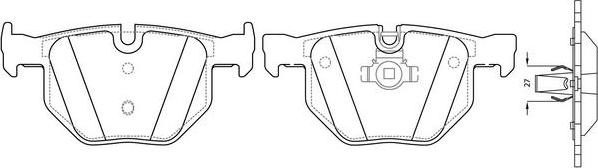 FIT FP1042 - Bremžu uzliku kompl., Disku bremzes www.autospares.lv