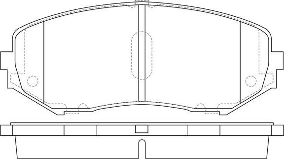 Stark SKBP-0011291 - Тормозные колодки, дисковые, комплект www.autospares.lv