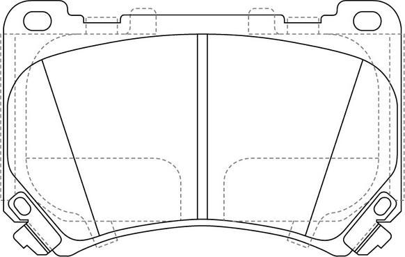 FIT FP1396 - Bremžu uzliku kompl., Disku bremzes autospares.lv