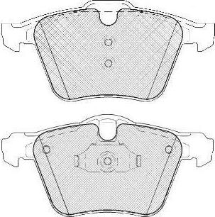 FIT FP1305 - Bremžu uzliku kompl., Disku bremzes autospares.lv