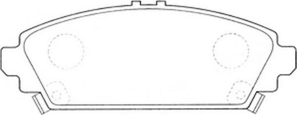 FIT FP8190 - Brake Pad Set, disc brake www.autospares.lv