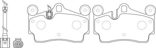 FIT FP3275E - Тормозные колодки, дисковые, комплект www.autospares.lv