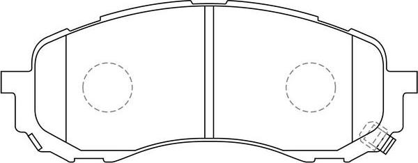 FIT FP7177 - Bremžu uzliku kompl., Disku bremzes autospares.lv