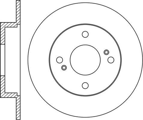 FIT FR0945 - Bremžu diski www.autospares.lv