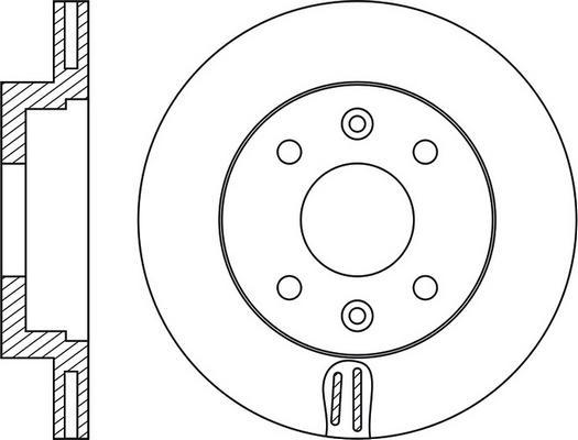 FOMAR Friction FO 4172 - Bremžu diski www.autospares.lv