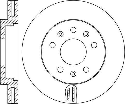 FIT FR0984V - Bremžu diski www.autospares.lv