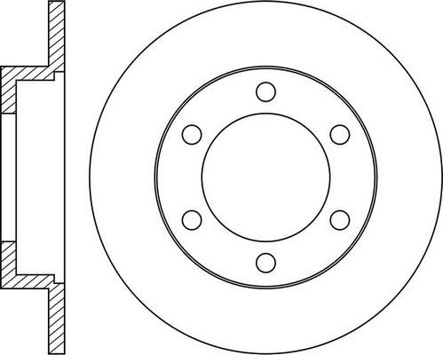 FIT FR0932 - Bremžu diski autospares.lv