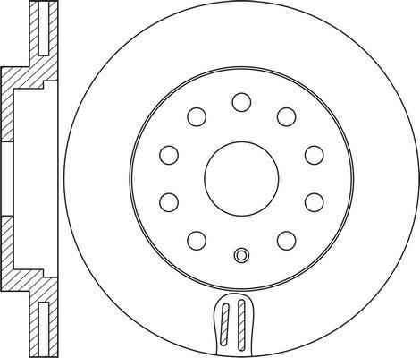 FIT FR0487V - Bremžu diski autospares.lv