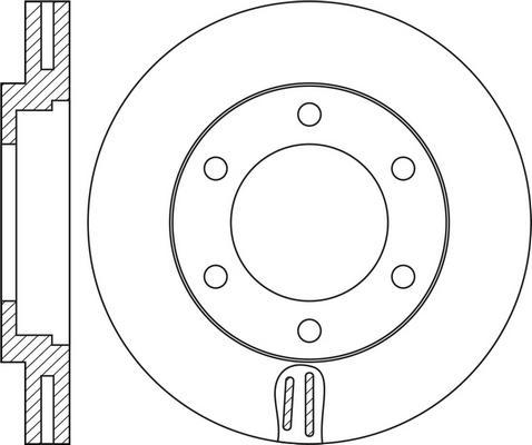 Stellox 6020-2262VK-SX - Bremžu diski www.autospares.lv