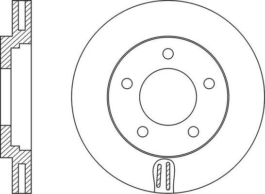 Remsa 6939.10 - Bremžu diski www.autospares.lv