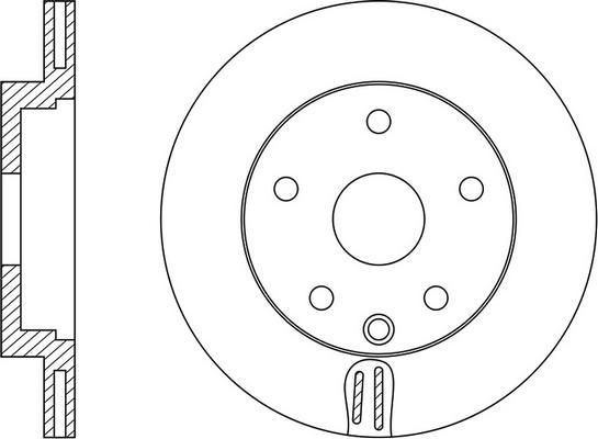 FIT FR0612V - Bremžu diski www.autospares.lv