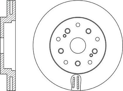 FIT FR0683DR - Bremžu diski autospares.lv