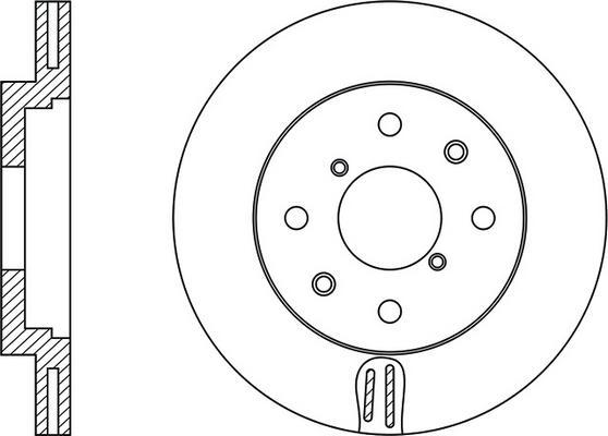 Delphi BG4049C - Bremžu diski www.autospares.lv