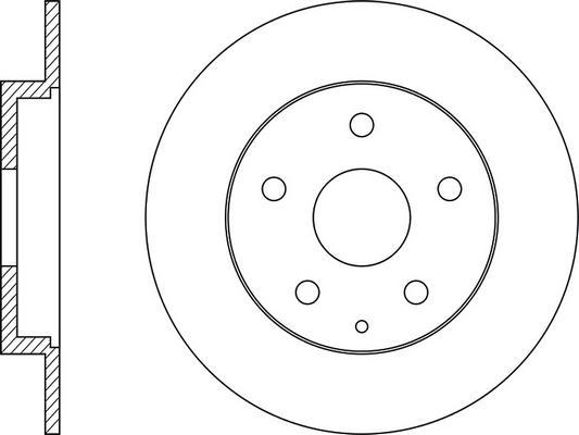 TRW DF8053 - Bremžu diski www.autospares.lv